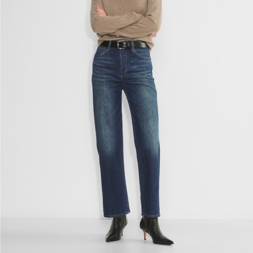 Denim Forum Arlo High Rise Straight
